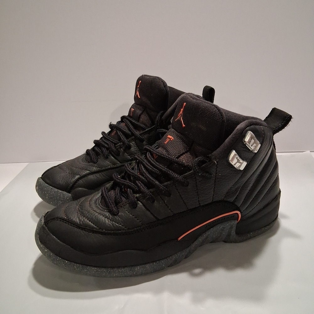 Nike Air Jordan 12 Retro GS Black Crimson DM5204-006 Size 3.5Y
